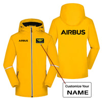 Thumbnail for Airbus & Text Designed Rain Coats & Jackets