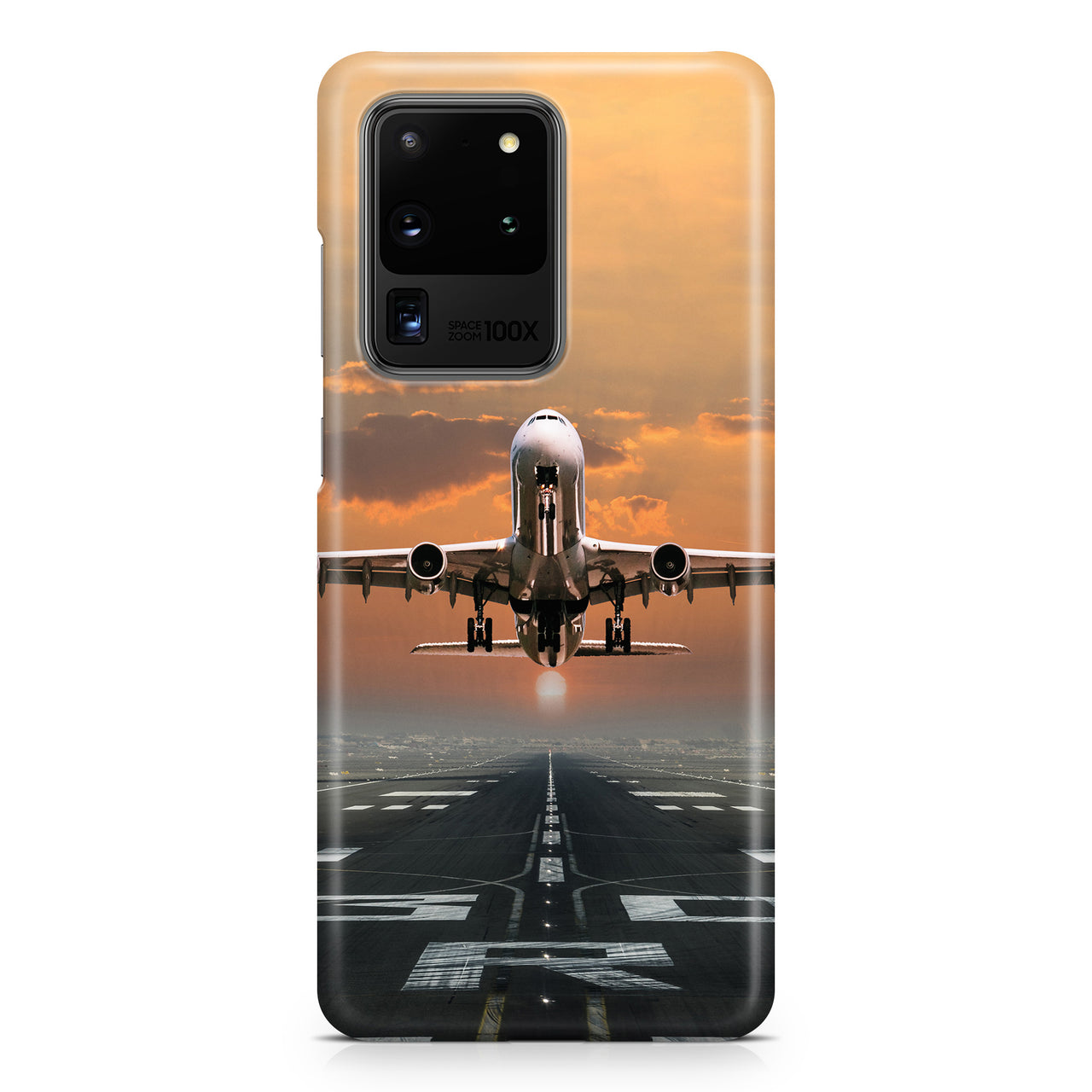 Aircraft Departing from RW30 Samsung S & Note Cases