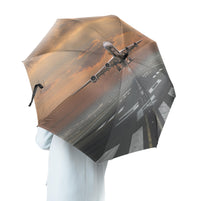 Thumbnail for Aircraft Departing from RW30 Designed Umbrella