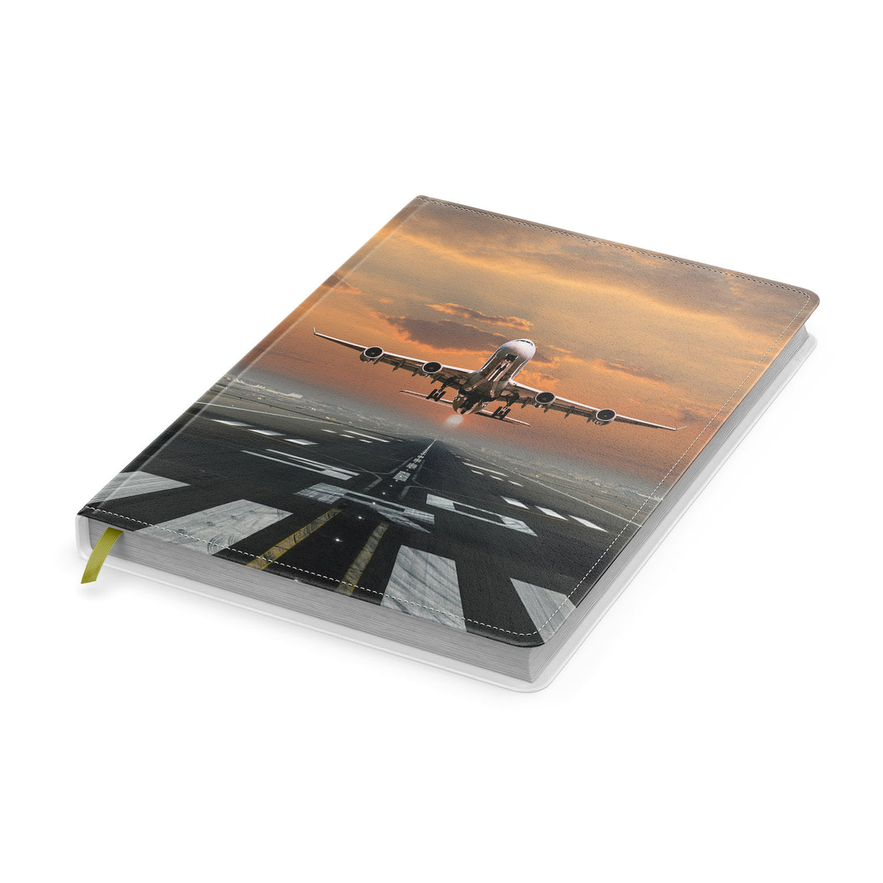 Aircraft Departing from RW30 Designed Notebooks