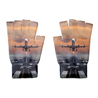 Thumbnail for Aircraft Departing from RW30 Designed Cut Gloves