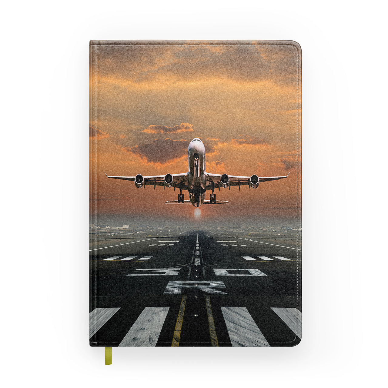 Aircraft Departing from RW30 Designed Notebooks