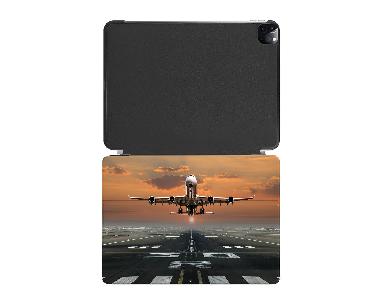 Aircraft Departing from RW30 Designed iPad Cases