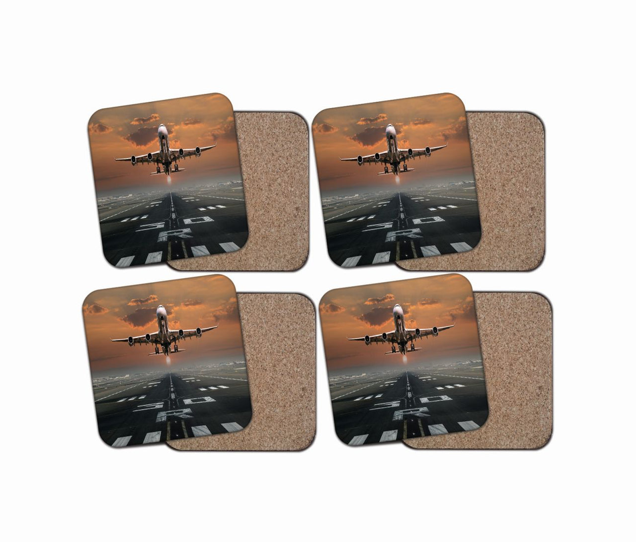 Aircraft Departing from RW30 Designed Coasters