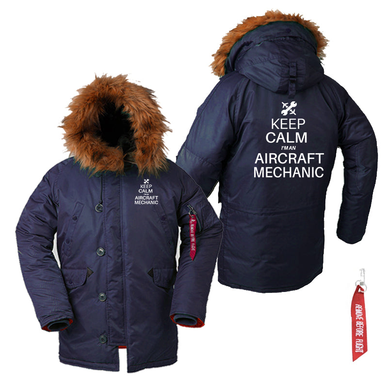 Aircraft Mechanic Designed Parka Bomber Jackets