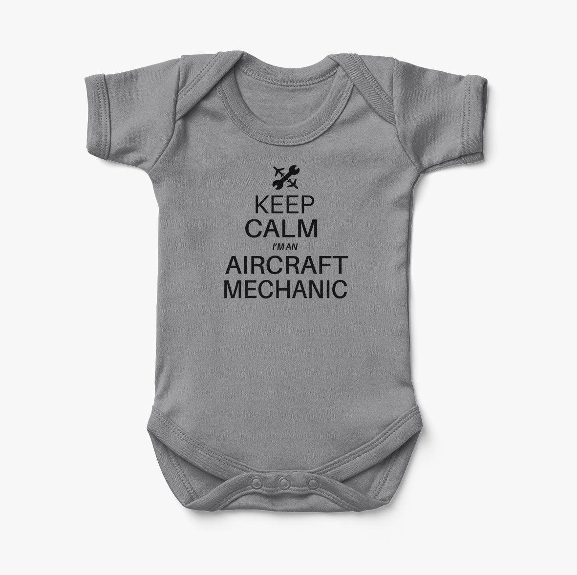 Aircraft Mechanic Designed Baby Bodysuits