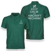 Thumbnail for Aircraft Mechanic Designed Double Side Polo T-Shirts