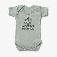 Thumbnail for Aircraft Mechanic Designed Baby Bodysuits