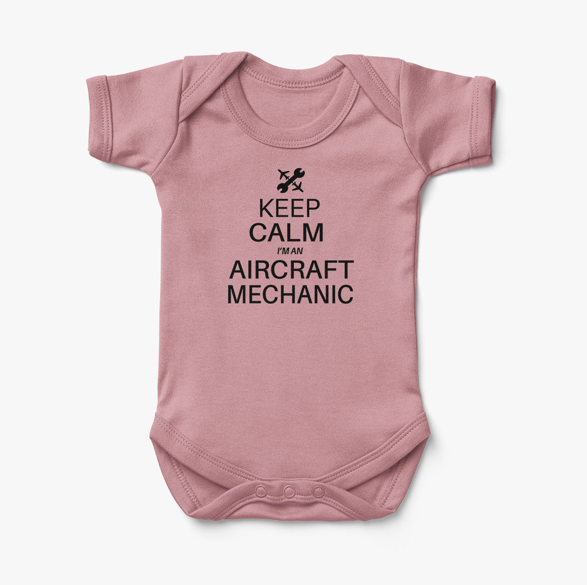 Aircraft Mechanic Designed Baby Bodysuits