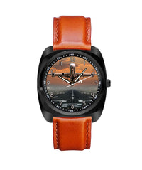 Thumbnail for Aircraft Departing from RW30 Designed Luxury Watches