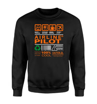 Thumbnail for Airline Pilot Label Designed Sweatshirts