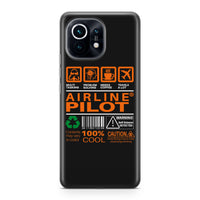 Thumbnail for Airline Pilot Label Designed Xiaomi Cases