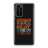 Thumbnail for Airline Pilot Label Designed Huawei Cases
