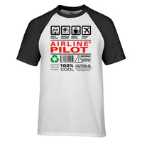 Thumbnail for Airline Pilot Label Designed Raglan T-Shirts