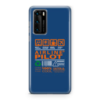 Thumbnail for Airline Pilot Label Designed Huawei Cases