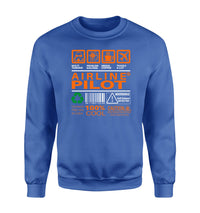 Thumbnail for Airline Pilot Label Designed Sweatshirts