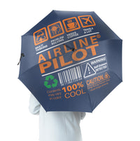Thumbnail for Airline Pilot Label Designed Umbrella