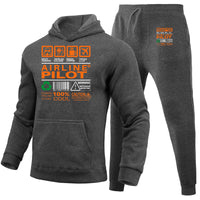 Thumbnail for Airline Pilot Label Designed Hoodies & Sweatpants Set