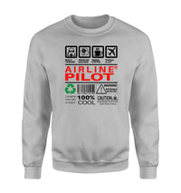 Thumbnail for Airline Pilot Label Designed Sweatshirts
