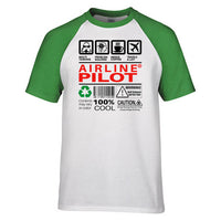 Thumbnail for Airline Pilot Label Designed Raglan T-Shirts