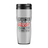 Thumbnail for Airline Pilot Label Designed Plastic Travel Mugs