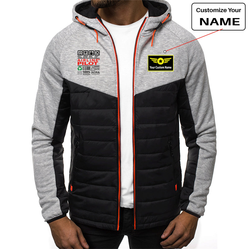 Airline Pilot Label Designed Sportive Jackets