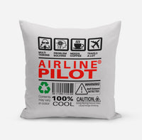 Thumbnail for Airline Pilot Label Designed Pillows
