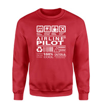 Thumbnail for Airline Pilot Label Designed Sweatshirts