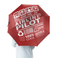 Thumbnail for Airline Pilot Label Designed Umbrella