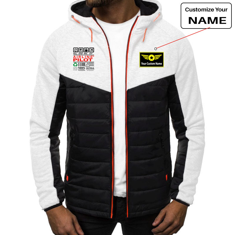 Airline Pilot Label Designed Sportive Jackets