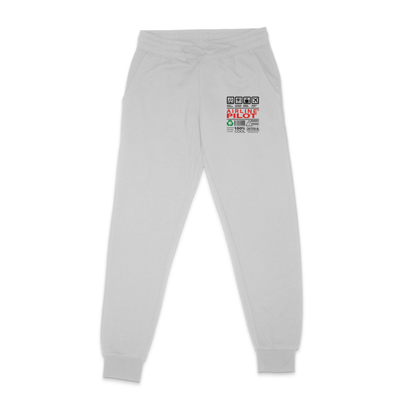 Airline Pilot Label Designed Sweatpants