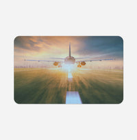 Thumbnail for Airplane Flying Over Runway Designed Bath Mats