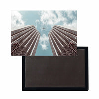 Thumbnail for Airplane Flying over Big Buildings Designed Magnets