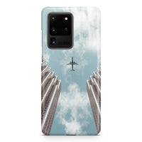 Thumbnail for Airplane Flying over Big Buildings Samsung S & Note Cases