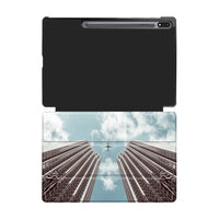 Thumbnail for Airplane Flying over Big Buildings Designed Samsung Tablet Cases