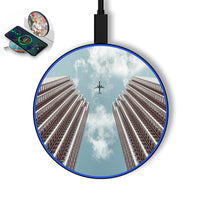 Thumbnail for Airplane Flying over Big Buildings Designed Wireless Chargers