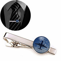Thumbnail for Airplane From Below Designed Tie Clips