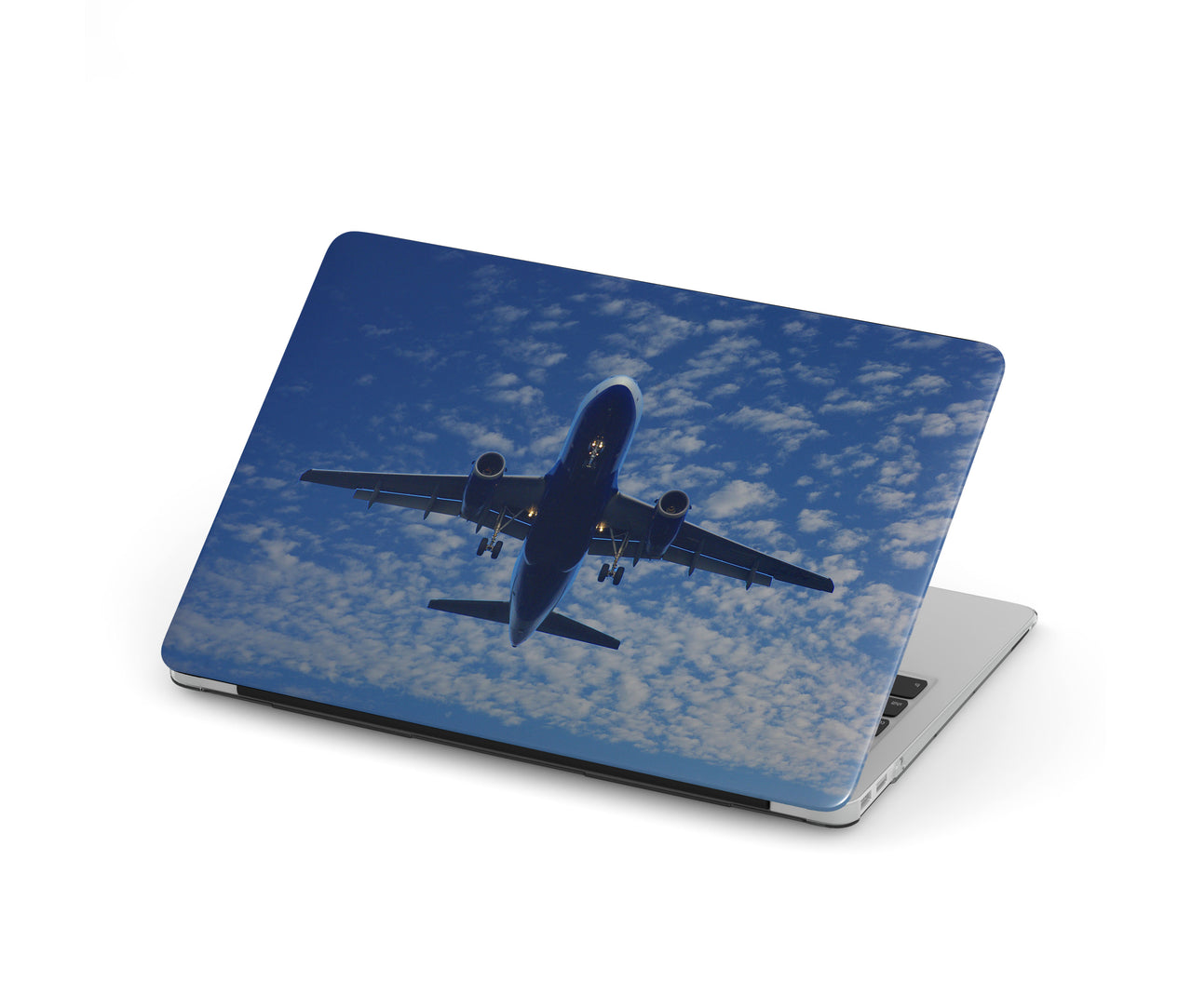Airplane From Below Designed Macbook Cases