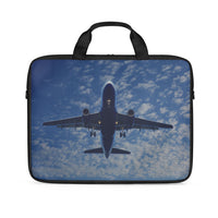 Thumbnail for Airplane From Below Designed Laptop & Tablet Bags