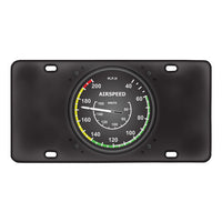 Thumbnail for Airplane Instruments-Airspeed Designed Metal (License) Plates