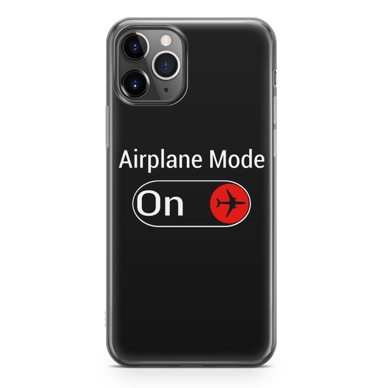 Airplane Mode On Designed iPhone Cases
