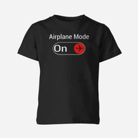 Thumbnail for Airplane Mode On Designed Children T-Shirts