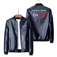 Thumbnail for Airplane Mode On Designed PU Leather Jackets