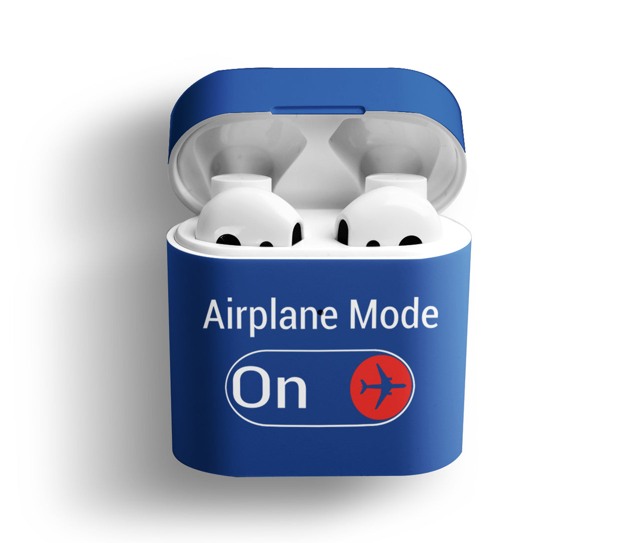 Airplane Mode On Designed AirPods Cases