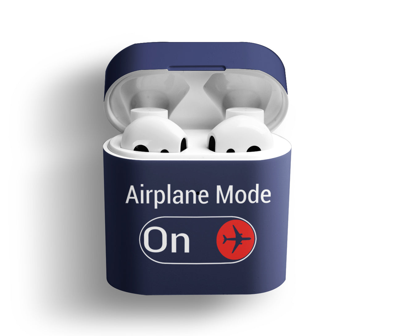 Airplane Mode On Designed AirPods Cases
