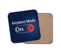 Thumbnail for Airplane Mode On Designed Coasters