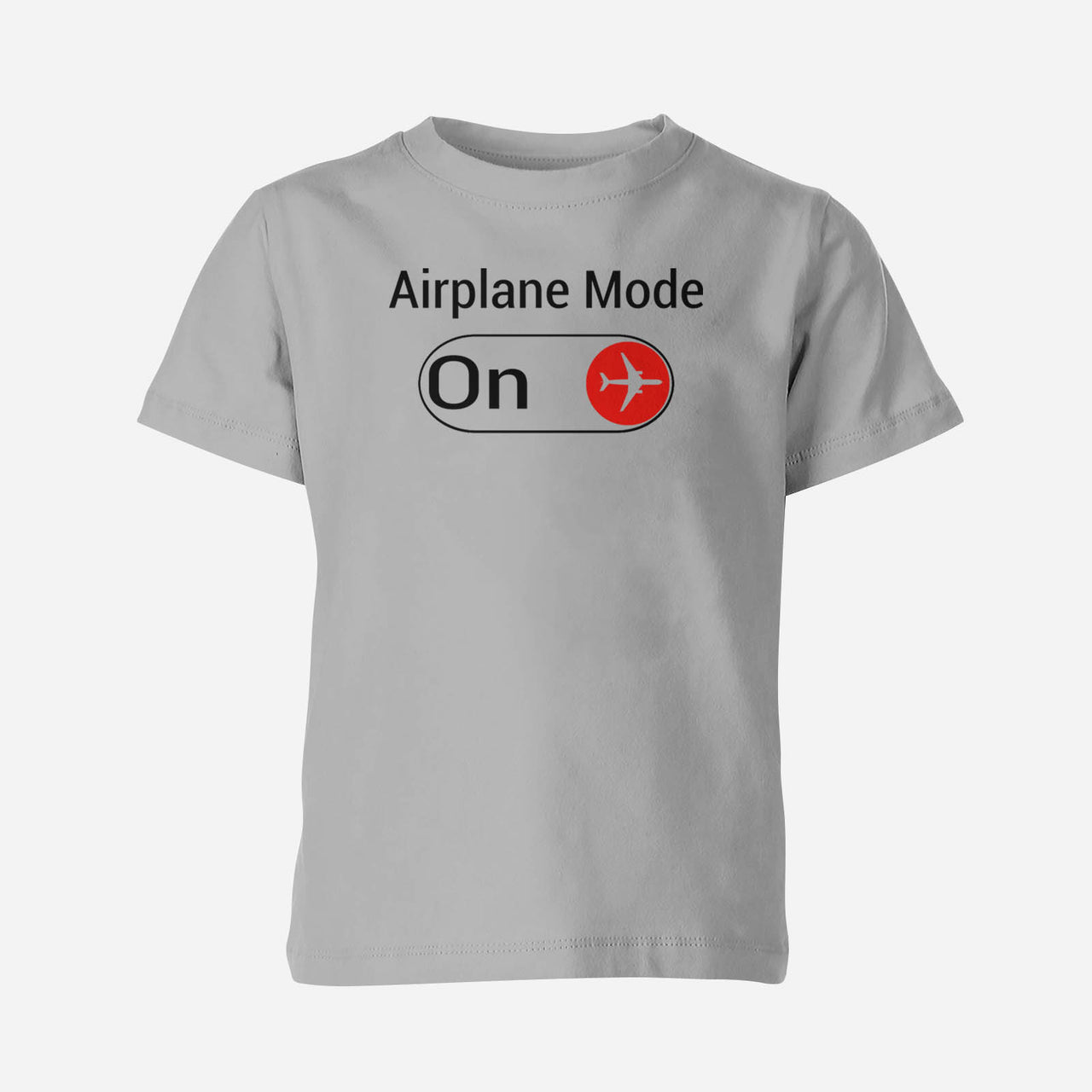 Airplane Mode On Designed Children T-Shirts