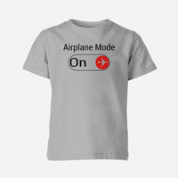 Thumbnail for Airplane Mode On Designed Children T-Shirts