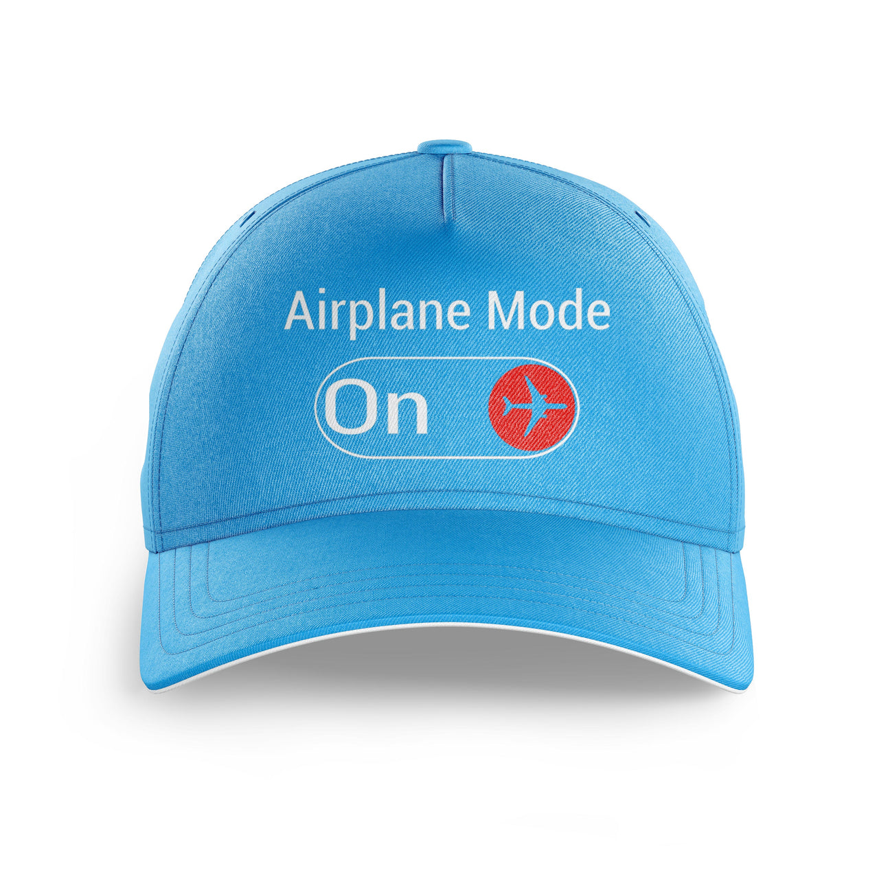 Airplane Mode On Printed Hats