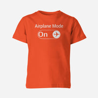 Thumbnail for Airplane Mode On Designed Children T-Shirts